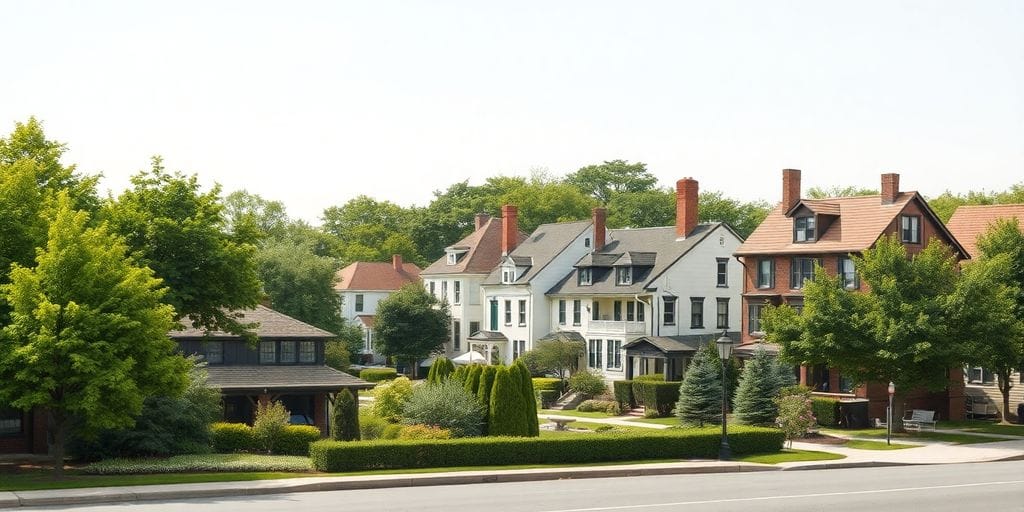 New Jersey landscape with Italian architectural elements.