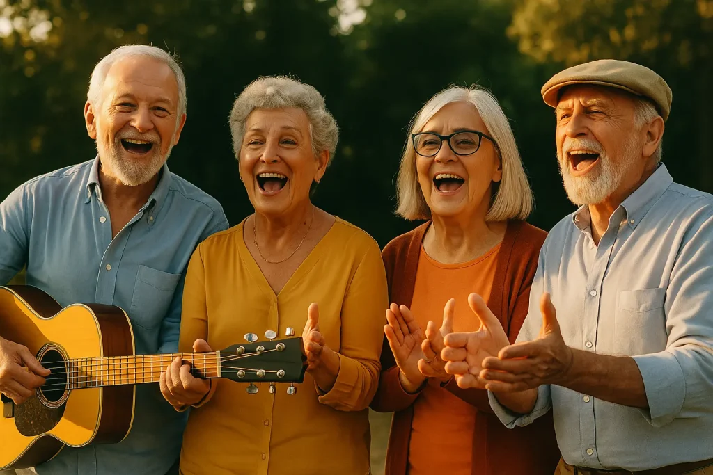 singing retirement songs