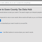 How to search NJ property tax records in 2025 using MODIV and taxdatahub.com